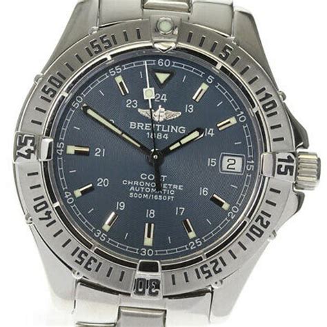 breitling colt model a17350|Breitling colt automatic 44mm blue.